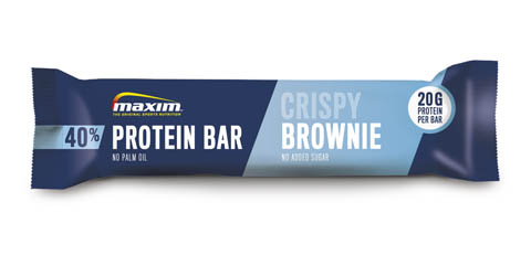 Maxim Protein 40% Bar Crispy Brownie 50g
